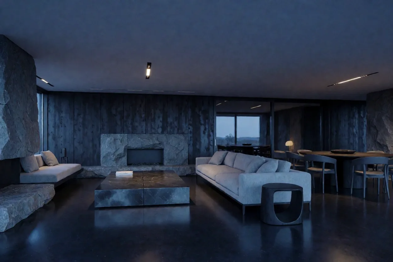 High-end interior design architecture